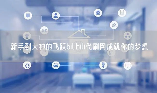 新手到大神的飞跃bilibili代刷网成就你的梦想