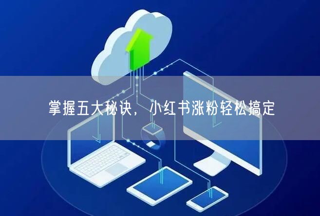 掌握五大秘诀，小红书涨粉轻松搞定
